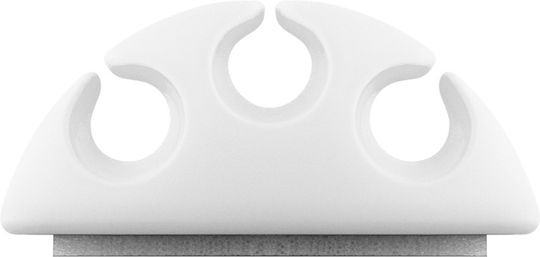 Goobay 70373 Cable Clips 4pcs White