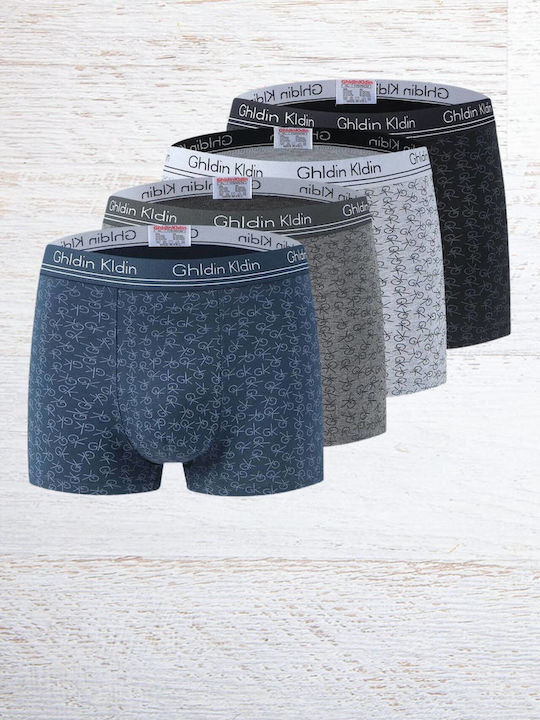 Σετ Herren Boxershorts Colorful 4Packung