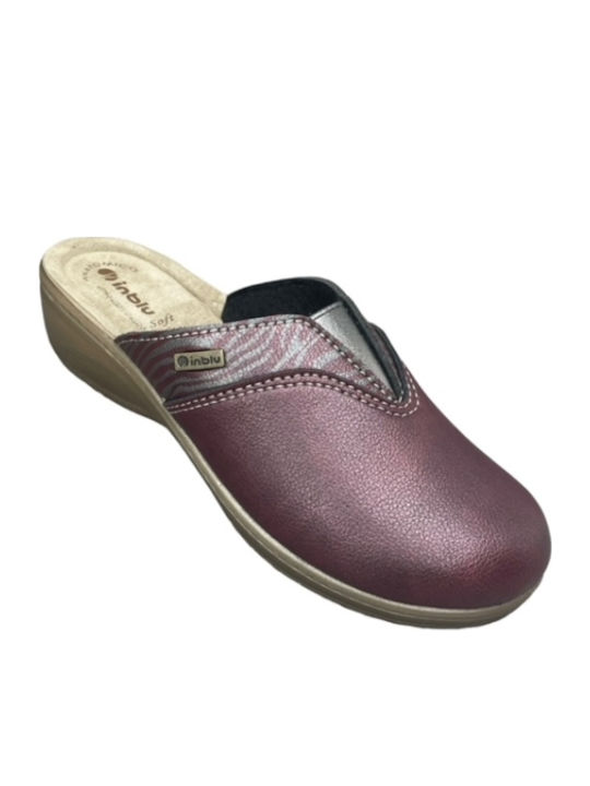 Papuci de Damă de Iarnă Burgundy