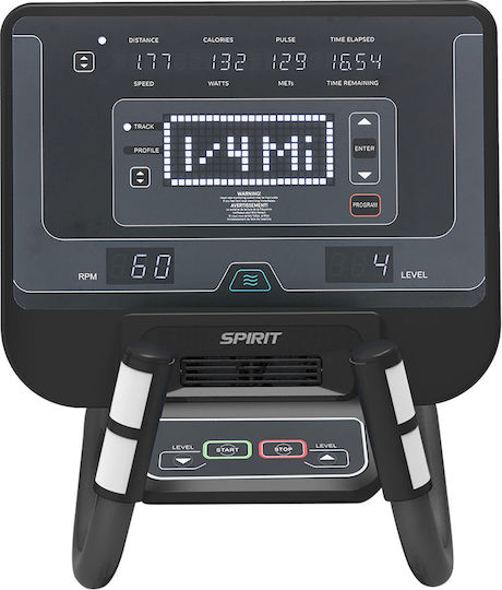 Spirit Electromagnetic Cross Trainer with Plate Weight 14kg for Maximum Weight 205kg