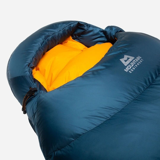 Mountain Equipment Sleeping Bag Μονό Helium 800 Long Majolica Blue