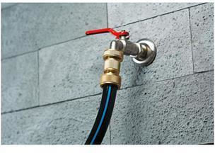 Cellfast 52-830 Quick Connector Water Pipe 203.2mm Bronze