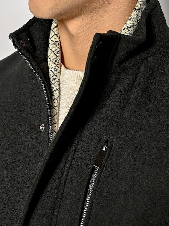 Jachetă bărbați Black