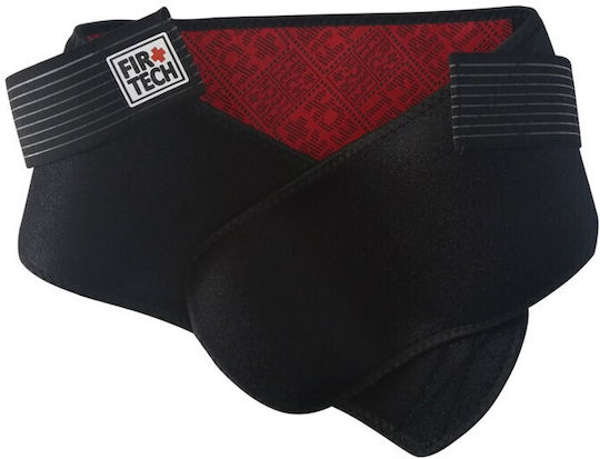 Firtech Elastisch Gürtel Taille Höhe 16cm in Schwarz Farbe 48128