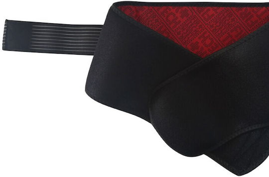 Firtech Elastisch Gürtel Taille Höhe 16cm in Schwarz Farbe 48128