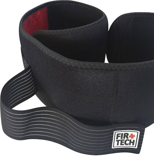 Firtech Elastisch Gürtel Taille Höhe 16cm in Schwarz Farbe 48128
