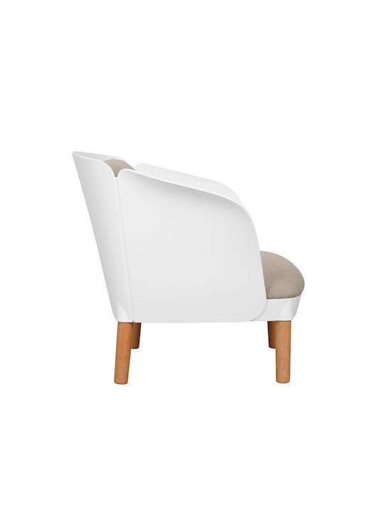 Belina Alb 75x88x88cm