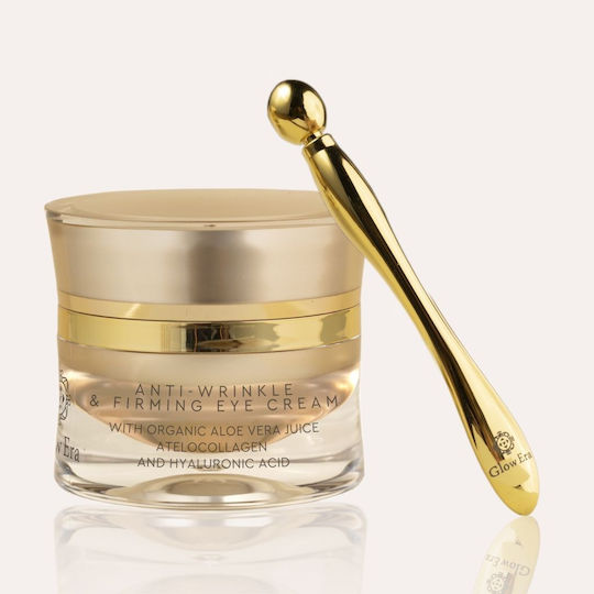 Glow Era Anti Wrinkle & Firming Aloe Κρέμα Ματιών για Αντιγήρανση & Σύσφιξη 15ml