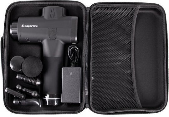 inSPORTline Gun Massage for the Neck, the Head, the Waist, the Back, the Legs, the Body & the Hands with Vibration