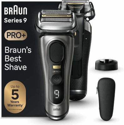 Braun Series 9 Pro+ 9515S Επαναφορτιζόμενη Κουρευτική Μηχανή Καφέ