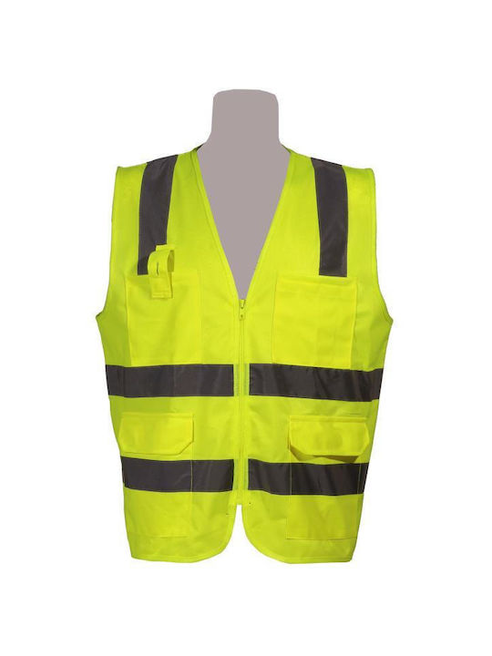 Fageo Men's Safety Vest Yellow
