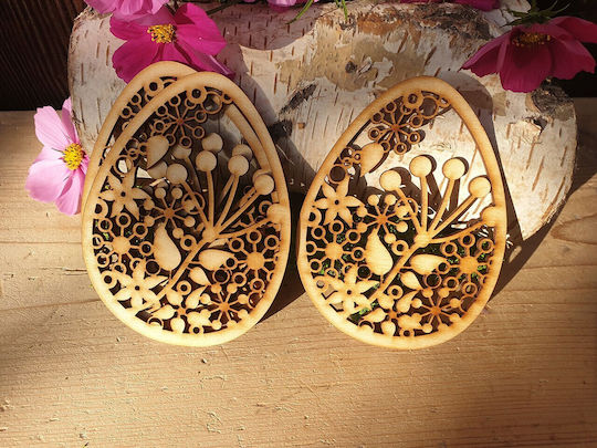 Unique Oster Ei Set 3 Stück 9x12cm