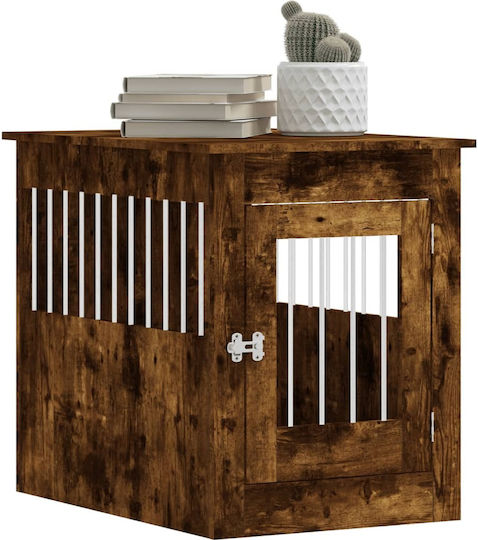 vidaXL Dog Wire Crate 55x80x68cm