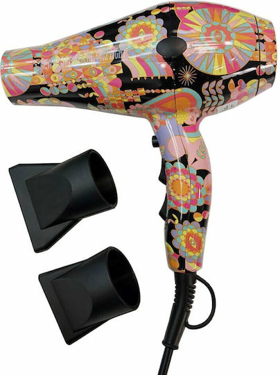 Hairlux Italy Pro Power 4402HL Επαγγελματικό Πιστολάκι Μαλλιών 2400W Ethnic