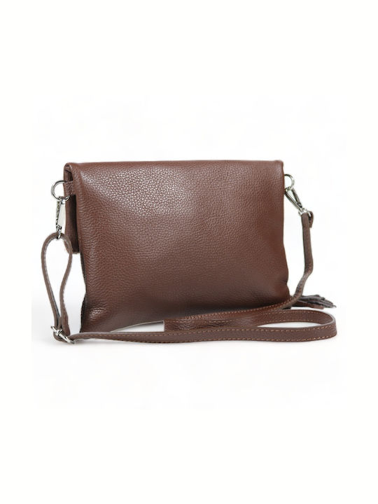 Passaggio Leather Leather Women's Bag Crossbody Brown