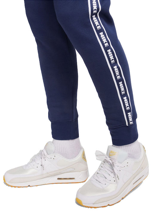 Club Fleece Set Sweatpants with Cuffs Midnight Navy