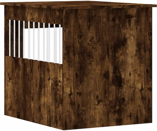 vidaXL Dog House Outdoor Brown 64.5x80x71cm