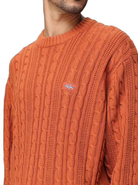 Dickies Men's Long Sleeve Sweater C05/BOMBAY BROWN