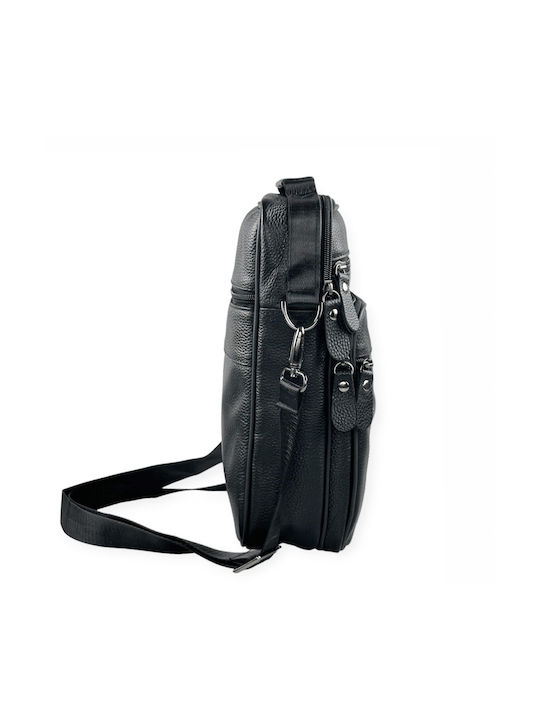 Leather Men's Bag Shoulder / Crossbody Black