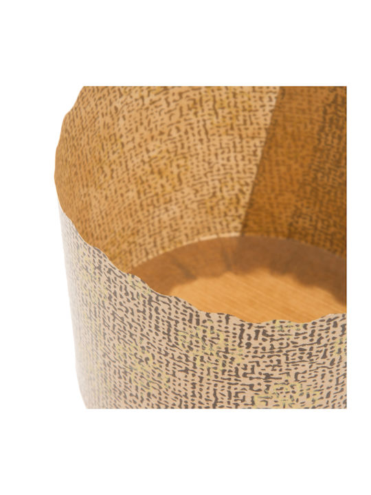 Φόρμες Αντικολλητικές Panettone Πανετόνε Ψήσιμο 10 Τεμ Μικρό