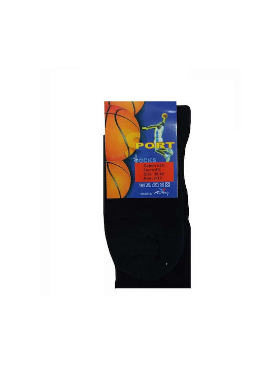 GaFashion Basketball Socks Black 1 Pair