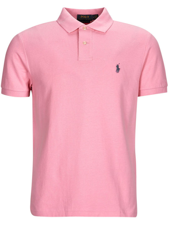 Ralph Lauren Men's T-shirt Turtleneck Pink