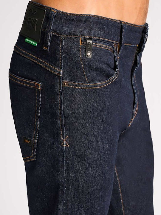 Typos Men's Jeans Pants Cropped Blue