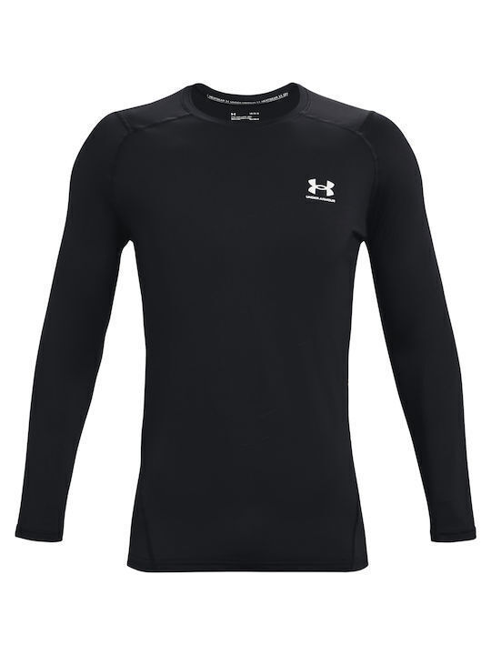 Under Armour Ανδρική Ισοθερμική Μακρυμάνικη Μπλούζα Μαύρη