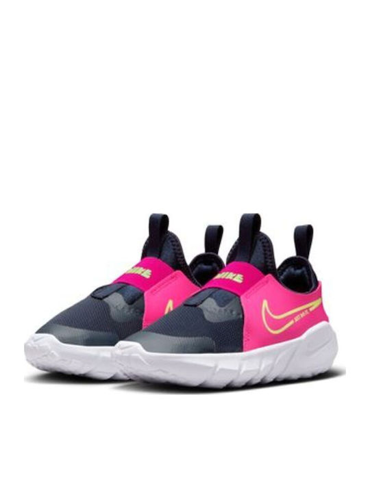 Flex Runner 2 Ps Παιδικά Sneakers με Σκρατς Μαύρα