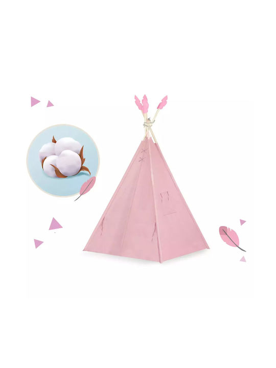 Nukido Kids Indian Teepee Play Tent Teepee for 3+ years Pink
