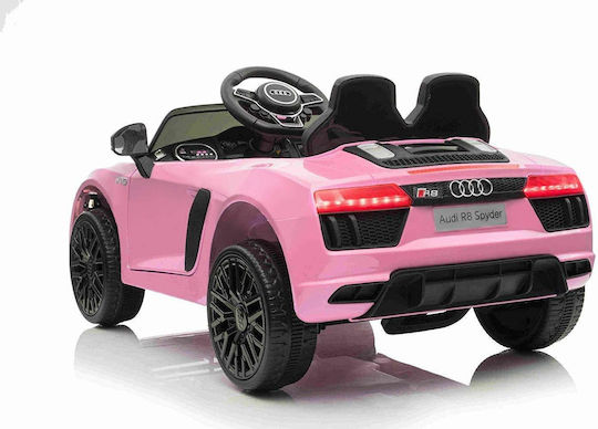 R8 Spyder Διθέσιο με Τηλεκοντρόλ Licensed 12 Volt Ροζ