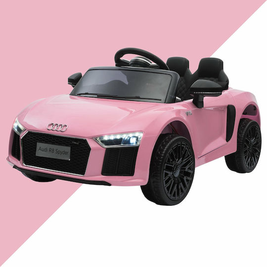 R8 Spyder Διθέσιο με Τηλεκοντρόλ Licensed 12 Volt Ροζ