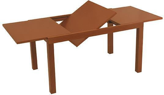 Ibiza Tisch Küche aus Massivholz Cherry 135x86x75cm