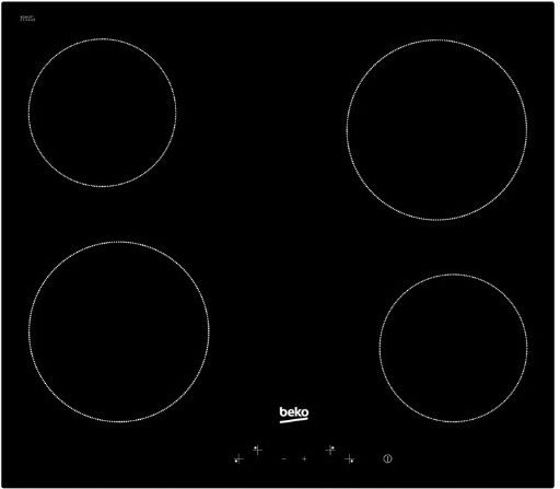 Beko Cuptor Deasupra Blatului 66lt cu Plite Ceramice L59.4cm.