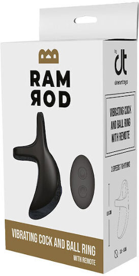 Dream Toys Vibrating Cock Δονητής Δακτύλου Μαύρος