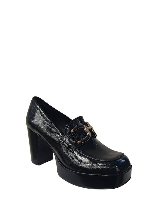 GaFashion Black Heels Renta Paspini