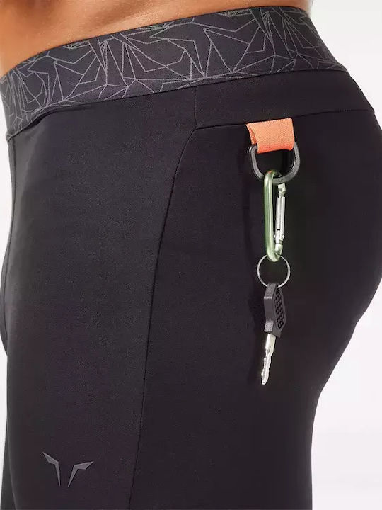 Squatwolf Men's Sports Long Leggings Black