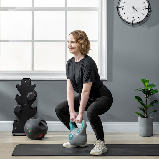 Sportnow Sportnow Kettlebell din PVC 10kg Verde