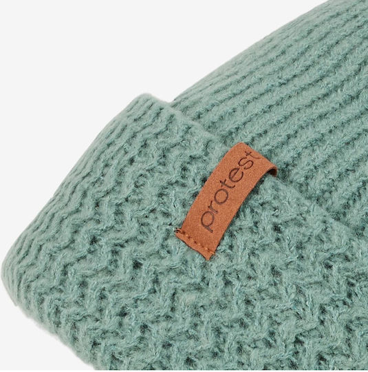 Beanie Unisex Beanie Knitted in Green color