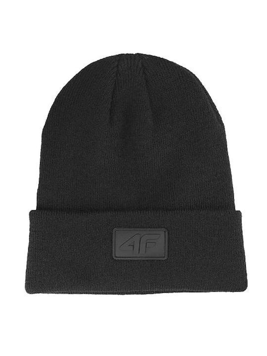 U319 Beanie Beanie Knitted in Orange color