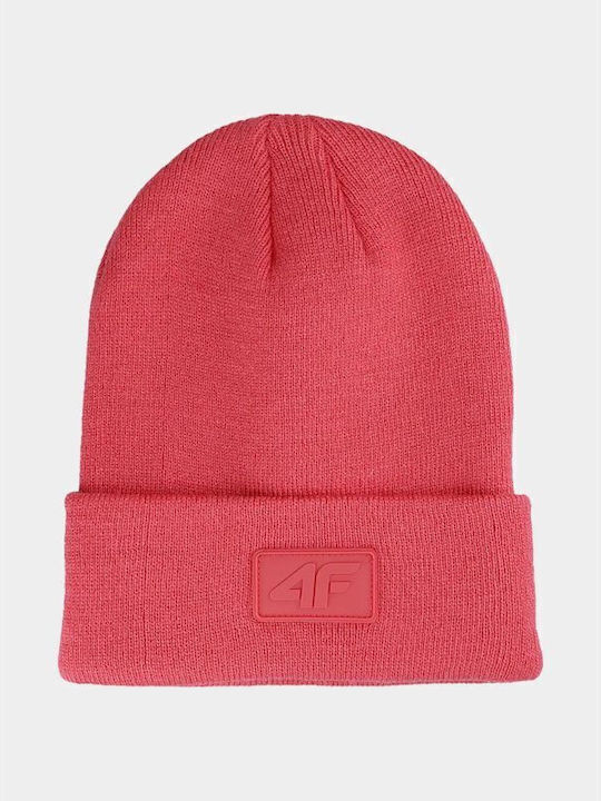 U319 Beanie Beanie Knitted in Orange color