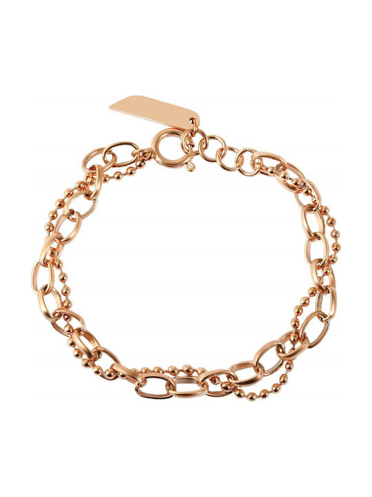 Akzent Chain Hand made of Stainless Steel Gold-plated