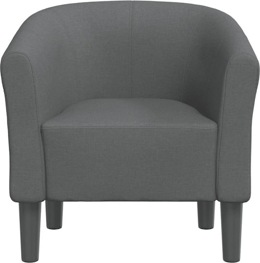 Barrel Sessel Dark Grey 70x56x68cm