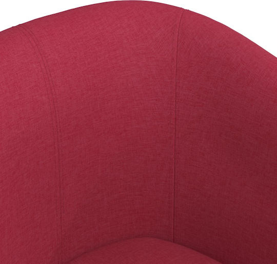 Barrel Sessel Bordeaux 70x56x68cm