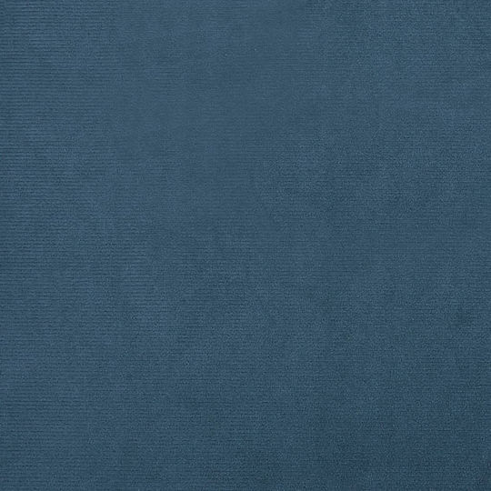 Барел Фотьойл с подлакътник Кадифен Dark Blue 70x56x68см