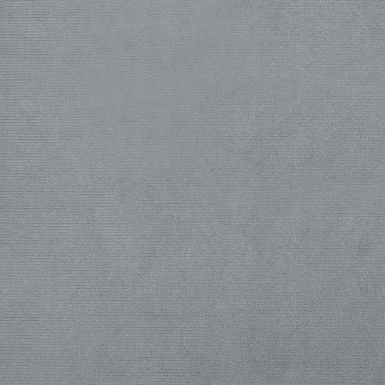 Barrel Sessel mit Fußhocker Samt Dark Grey 70x56x68cm