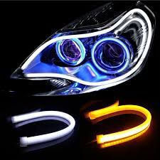 Decorative LED Car Headlight Strip White Color