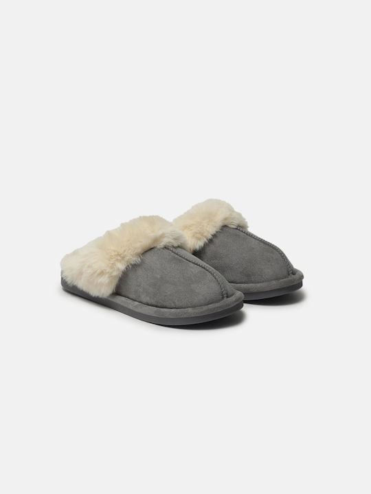 InShoes Winter Women's Slippers in Gri color