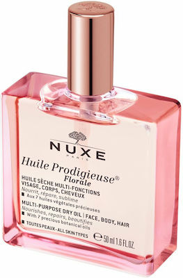 Nuxe Huile Prodigieuse Florale Trockenes Öl für Gesicht, Haare und Körper 50ml