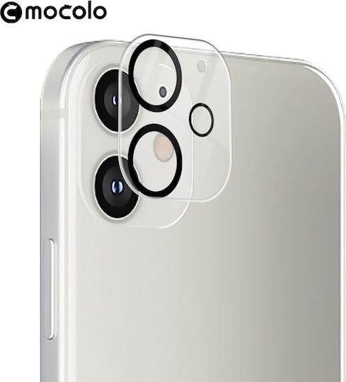 Mocolo Lens Full Camera Protection Membrane Black for the iPhone 11, 12 mini